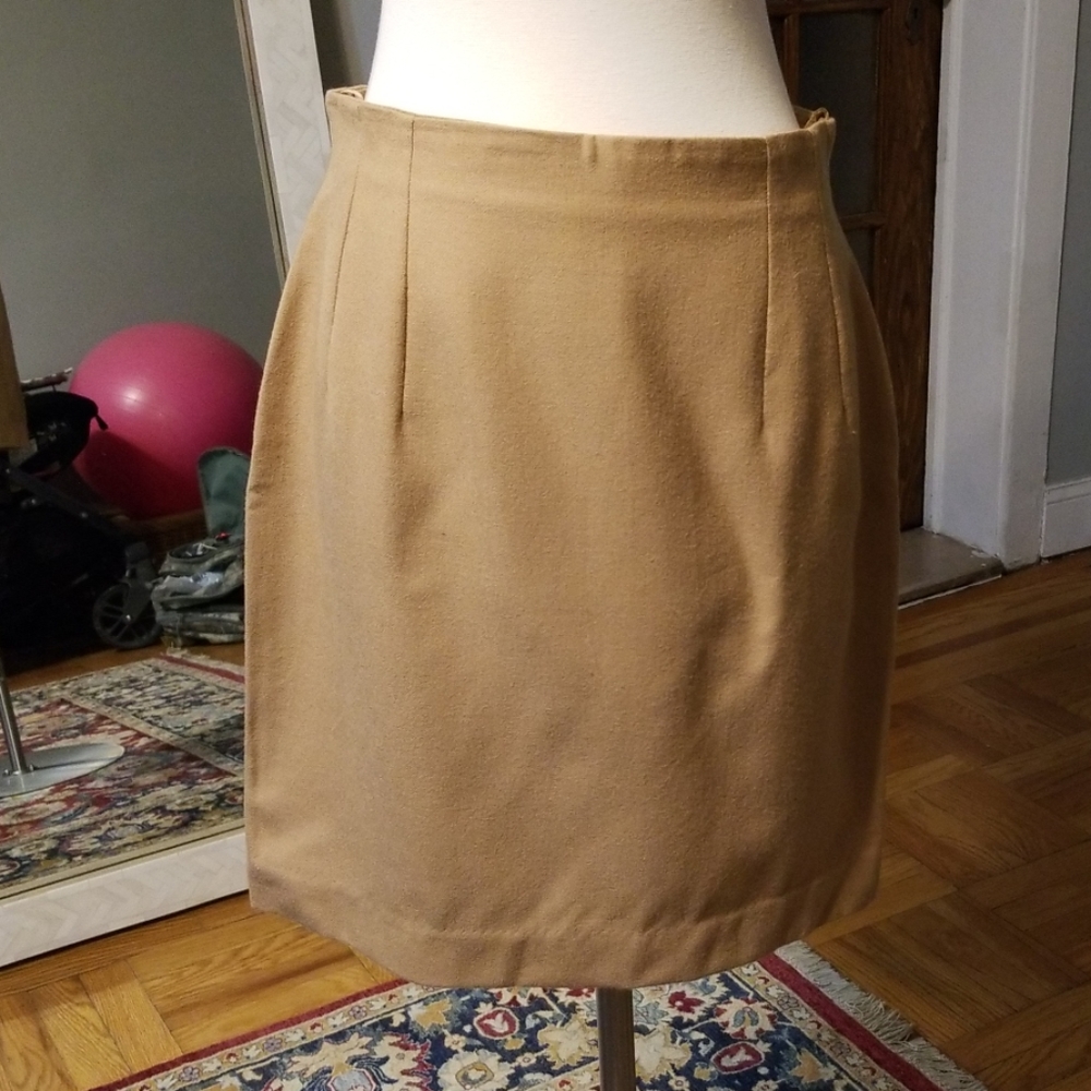 Charter Club Sz 8 Pencil Camel Skirt